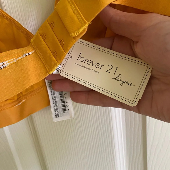 Yellow plaid bralette NWT - Picture 5 of 5